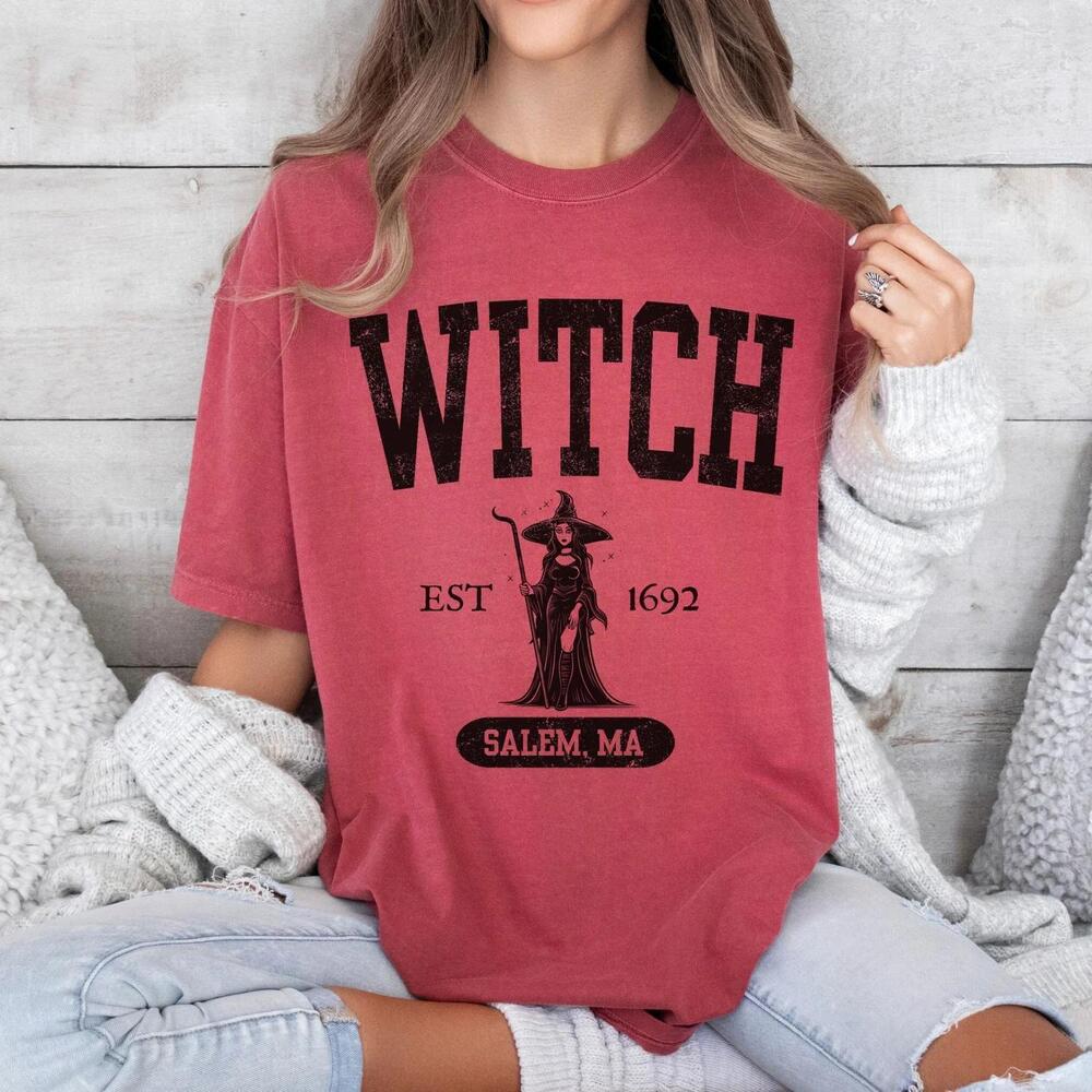 Witch Halloween Salem 1692 Salem Ma Witch S Shirt Cute Halloween Shirt